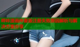 哔咔漫画仲夏版注册失败原因解析与解决方案分享