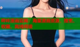 哔咔漫画官网：海量漫画资源，搜索、收藏、离线阅读