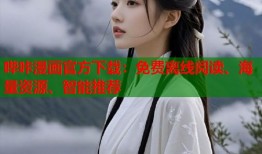 哔咔漫画官方下载：免费离线阅读、海量资源、智能推荐