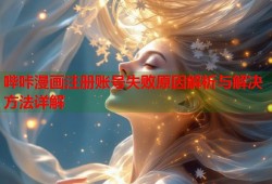 哔咔漫画注册账号失败原因解析与解决方法详解