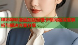 哔咔哔咔漫画加载缓慢卡顿问题深度解析与解决方案分享