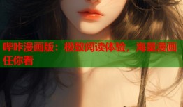 哔咔漫画版：极致阅读体验，海量漫画任你看