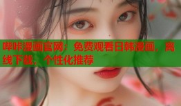 哔咔漫画官网：免费观看日韩漫画，离线下载，个性化推荐