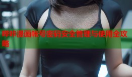 哔咔漫画帐号密码安全管理与使用全攻略