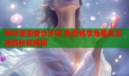 哔咔漫画要会员吗 免费畅享海量高清漫画秘籍揭秘