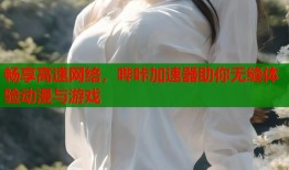 畅享高速网络，哔咔加速器助你无缝体验动漫与游戏