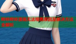 哔咔哔咔漫画无法观看原因及解决方法全解析