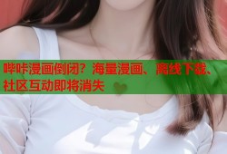 哔咔漫画倒闭？海量漫画、离线下载、社区互动即将消失
