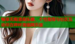 畅享无限漫画乐趣，个性推荐与社区互动尽在哔咔漫画网页版