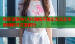 哔咔漫画WLAN网络不稳定无法正常使用解决方案解析