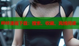 哔咔漫画下载：搜索、收藏、离线阅读