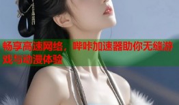 畅享高速网络，哔咔加速器助你无缝游戏与动漫体验