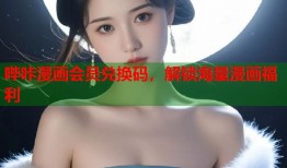 哔咔漫画会员兑换码，解锁海量漫画福利