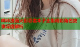 哔咔漫画火影忍者本子全集精彩角色故事深度解析