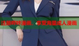 注册哔咔漫画，享受海量成人漫画