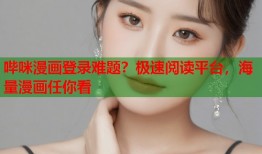 哔咪漫画登录难题？极速阅读平台，海量漫画任你看