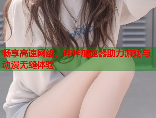 畅享高速网络，哔咔加速器助力游戏与动漫无缝体验