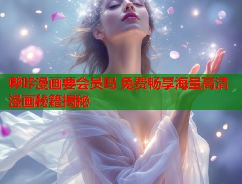 哔咔漫画要会员吗 免费畅享海量高清漫画秘籍揭秘