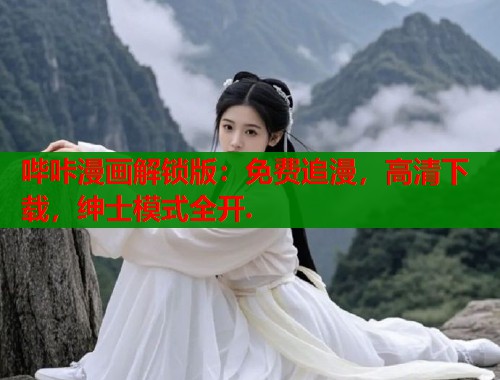 哔咔漫画解锁版：免费追漫，高清下载，绅士模式全开.