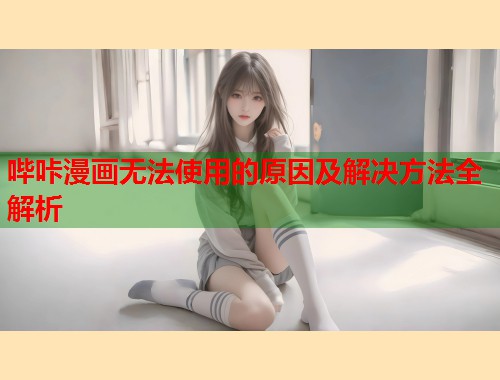 哔咔漫画无法使用的原因及解决方法全解析