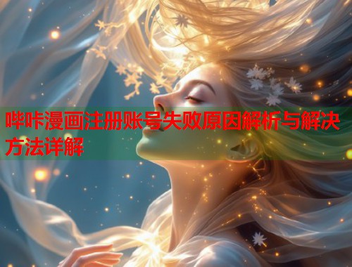哔咔漫画注册账号失败原因解析与解决方法详解